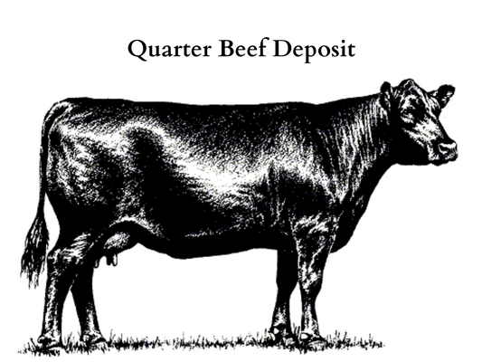 Quarter Beef Deposit